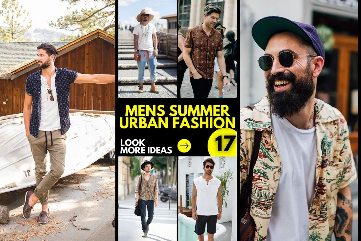 Men's Summer Urban Fashion Ideas: Elevate Your Style Game - mens-club ...