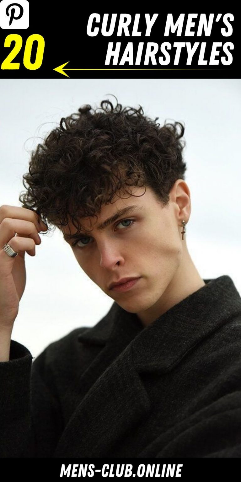 Curly hair summer styles men 2023: Explore trendy and cool hairstyles ...