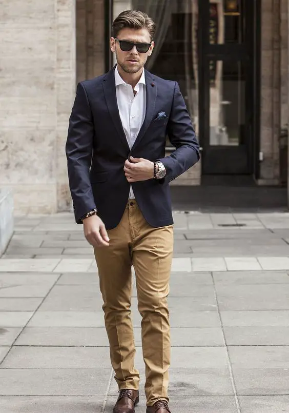 Stylish and Sophisticated: 20 Trendsetting Men's Office Outfit Ideas ...