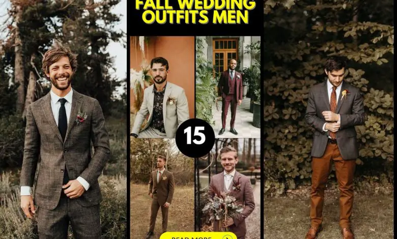Fall wedding outfits for men 15 ideas: Step up your style this season ...