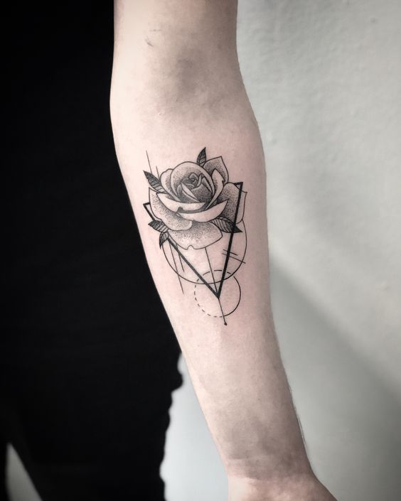 Rose tattoo 20 ideas for men: Unlocking masculine symbolism and ...