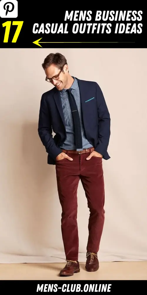 2023 Trend Forecast: Men’s Business Casual Outfits - Work Attire for ...