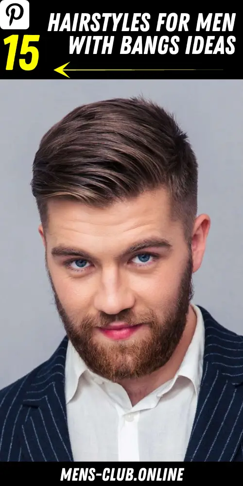 Bangin' Styles: Trendy Hairstyles for Men with Bangs 2023 - mens-club ...