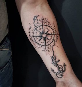 Finding True North: The Allure of Compass Tattoos for Men 2023 - mens ...
