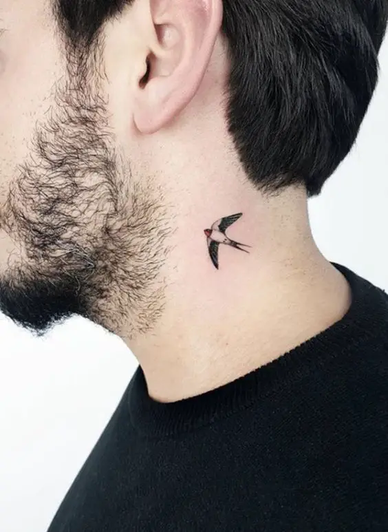 Spectacular men's tattoos behind the ear 16 ideas for a stylish ...