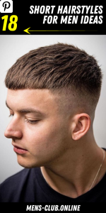 Short Hairstyles for Men 18 Ideas: A Comprehensive Guide - Fall Update 2024