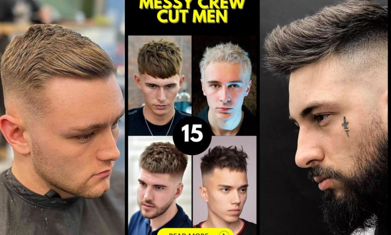 Messy Crew Cut 15 Ideas for Men: A Guide to Creating Stylish Hairstyles ...