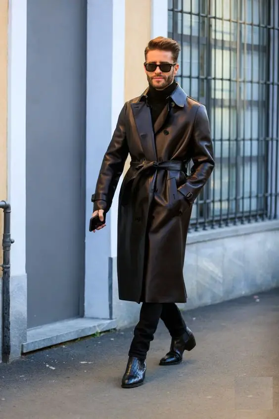 Men's leather winter gear 2023 - 2024 16 ideas: Enhance your style ...