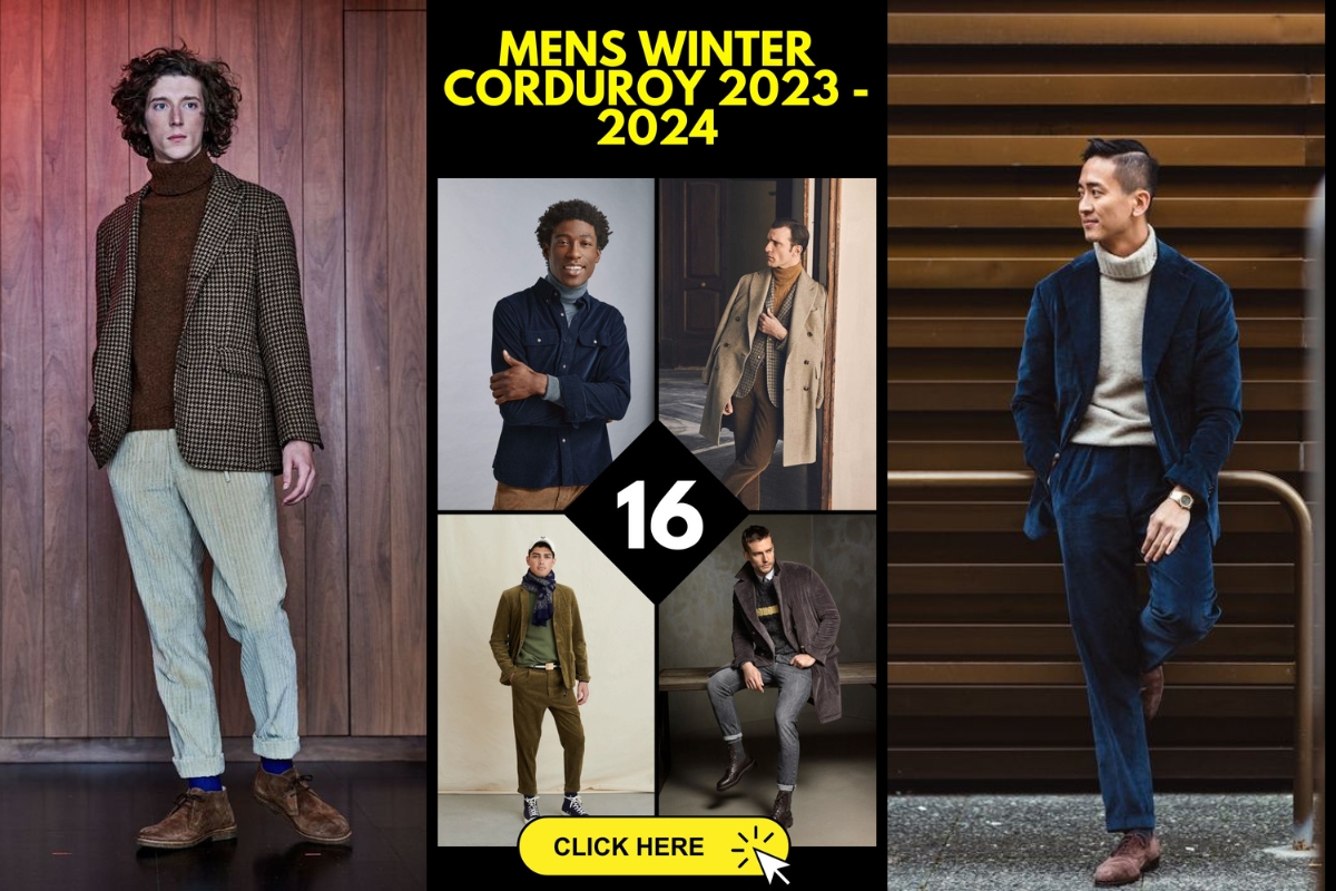 Men's Winter Corduroy 2023 - 2024: Enhance your style with these 16 ...