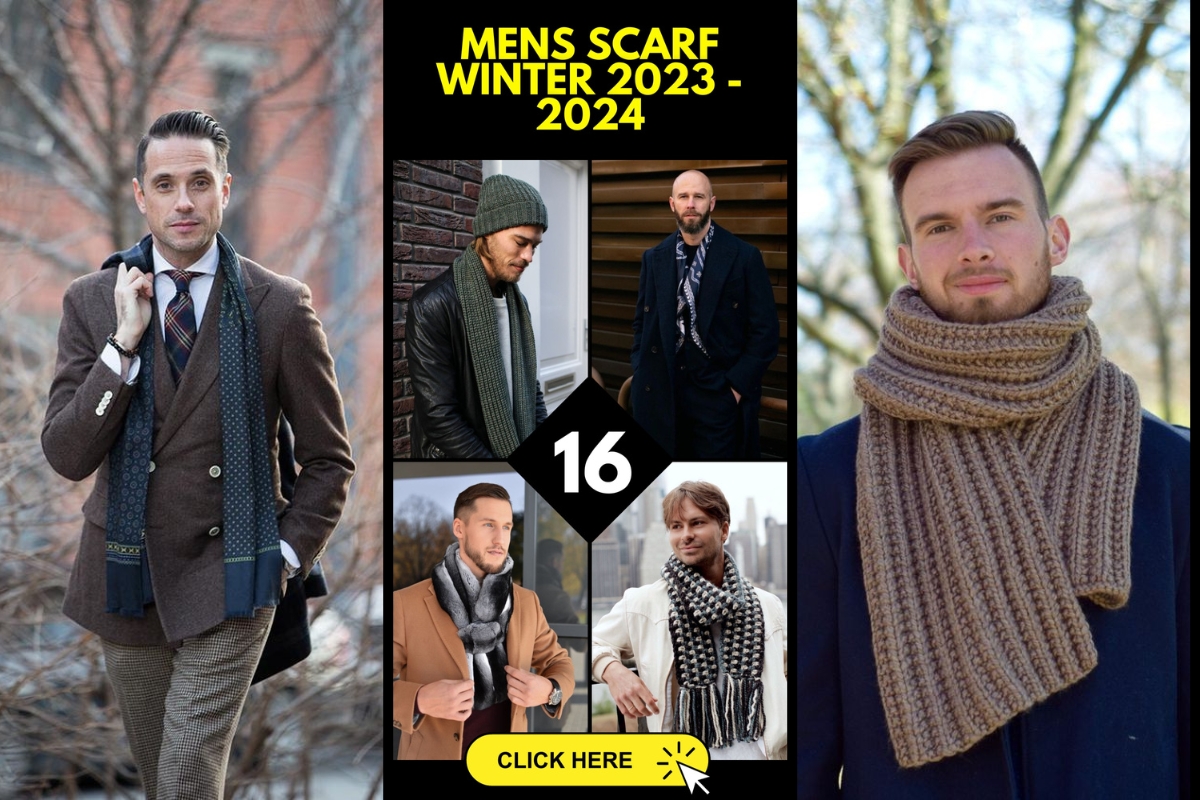 The best men's scarf styles for winter 20232024 16 ideas