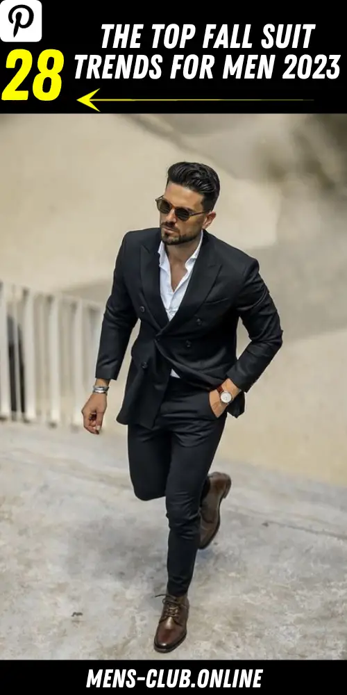 Dapper and Sophisticated: The Top Fall Suit Trends for Men 2023 - mens ...