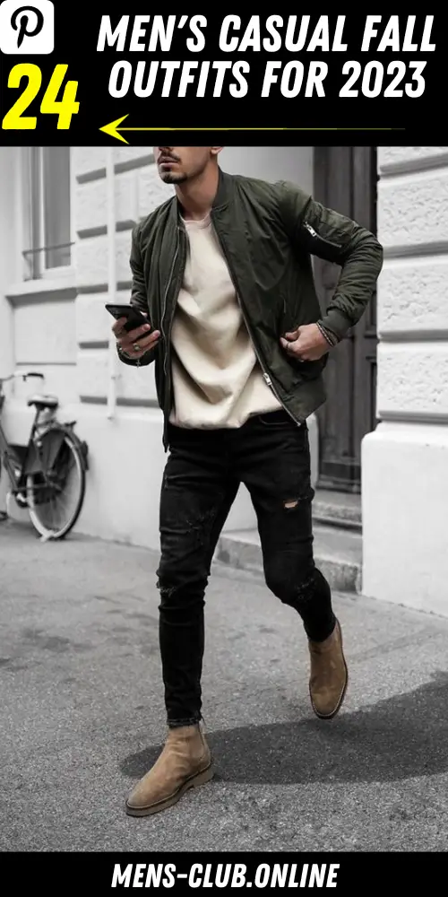 Fresh and Fashionable: The Top Men's Casual Fall Outfits for 2023 ...