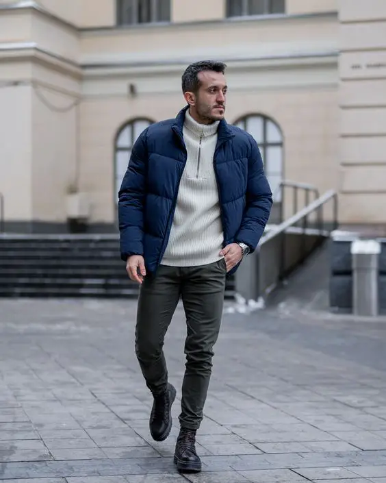 Winter outfits for men in cold weather 2023 - 2024: 18 ideas to keep ...