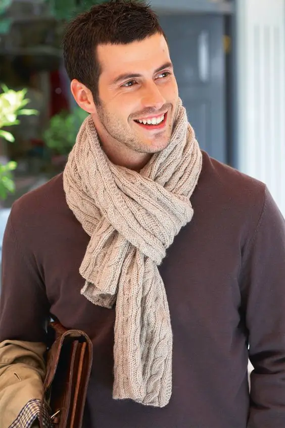 Enhance your style: 2024 outfit ideas with men's scarves - mens-club.online