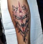 Wolf Tattoos 2024 Bold Ink For The Modern Man 18 Ideas Fall Update 2024   2 43 147x150 