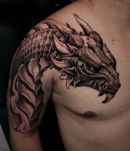 Dragon Tattoos 2024 Bold Designs For Men 18 Ideas Fall Update 2024   5 32 259x300 