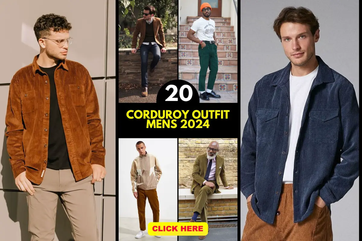 Elevate Your 2024 Style with Men's Corduroy Fashion Trends