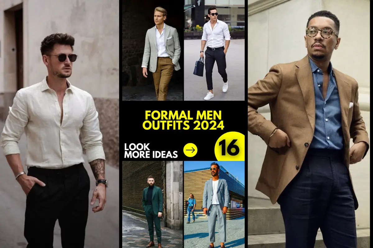 Unleashing Elegance: 16 Formal Men's Outfit Ideas 2024 - mens-club.online