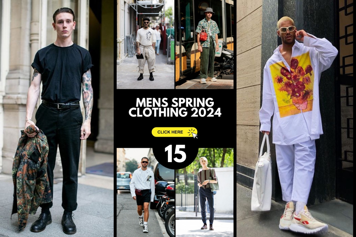 Explore 2024 Men's Spring Styles & Fashion Essentials 15 ideas - mens ...