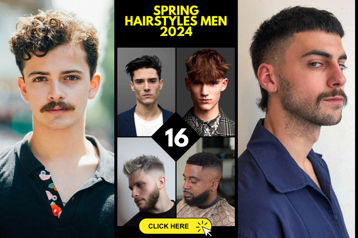 Men's hairstyles spring 2024 16 ideas: Trendy haircuts and styles ...