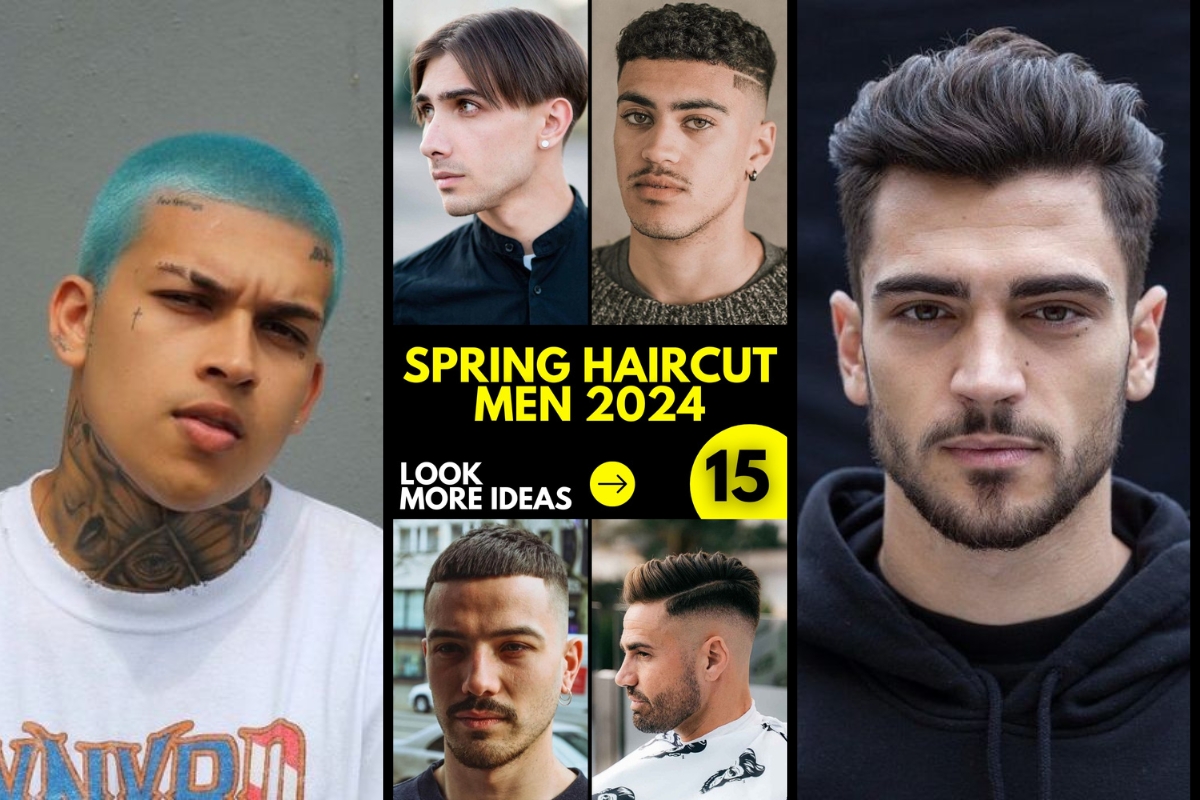 Men's haircuts spring 2024 15 ideas Trends and styles