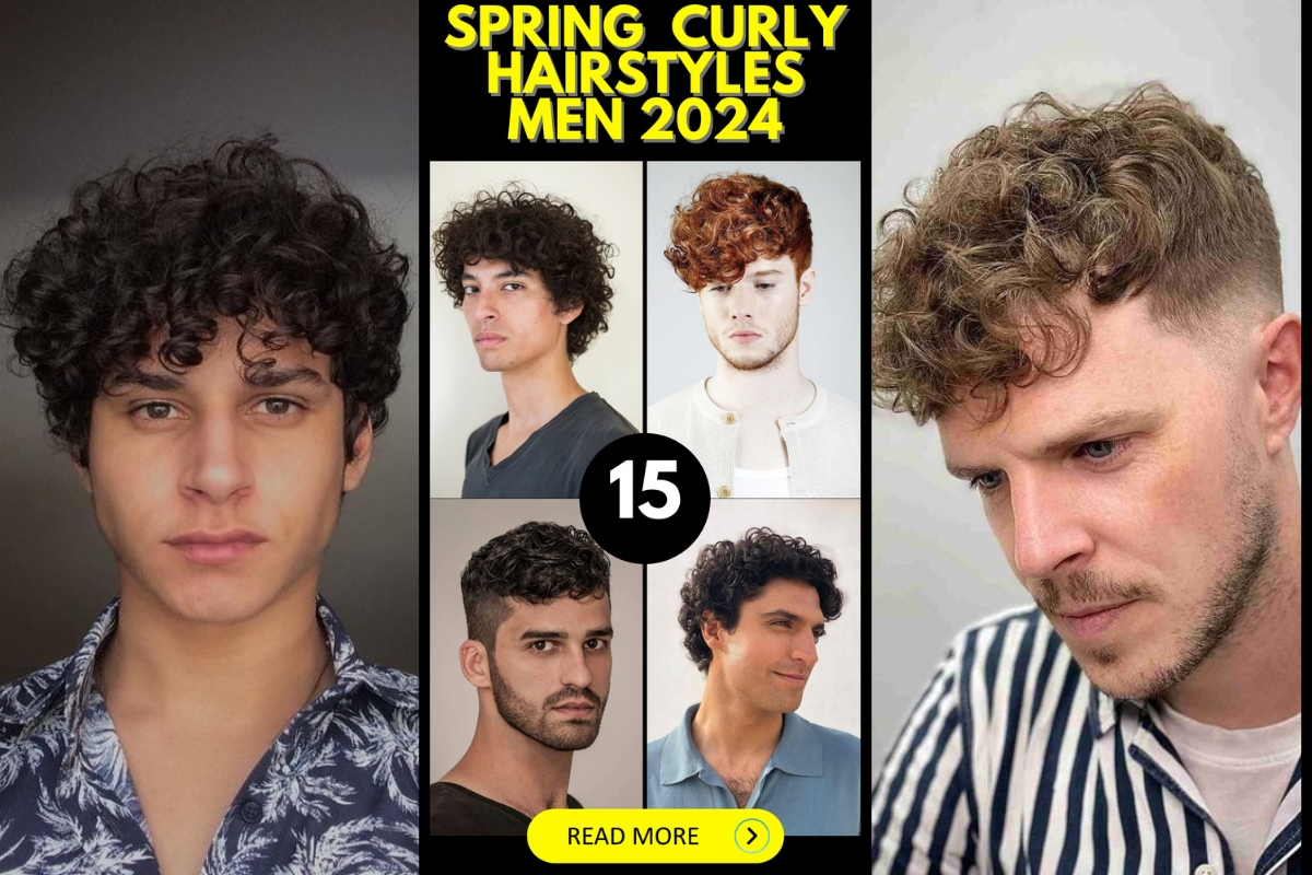 Trendy men's hairstyles for curly hair spring 2024 15 ideas - mens-club ...