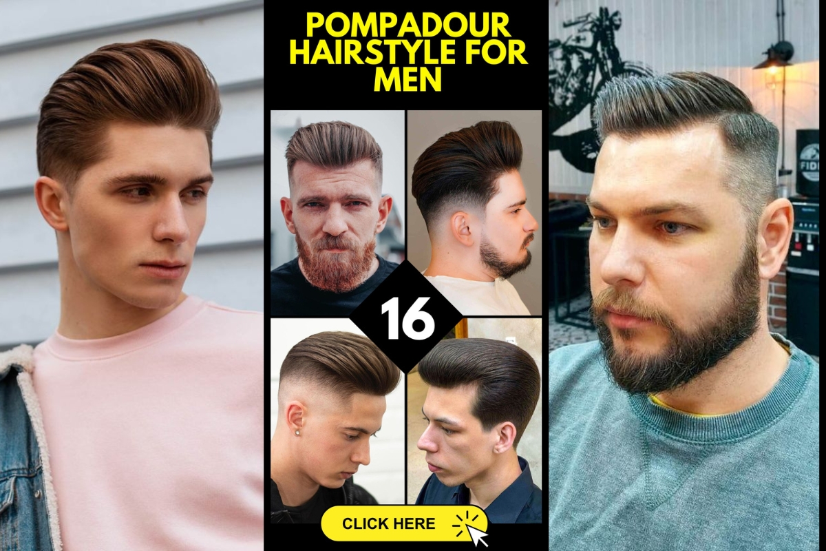 Men's Pompadour Guide 2024: Rockabilly Flair to Sleek Fades