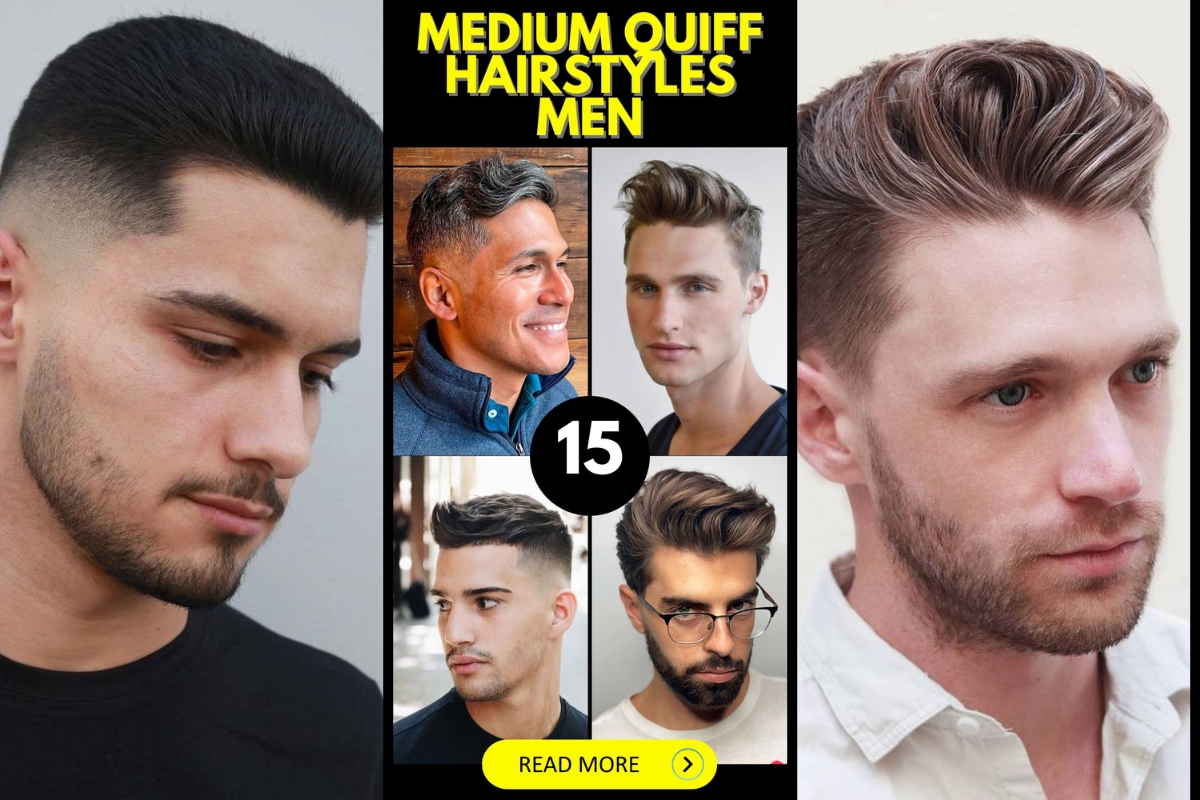 Explore Medium Quiff Hairstyles: From Classic Fades to Modern Spikes