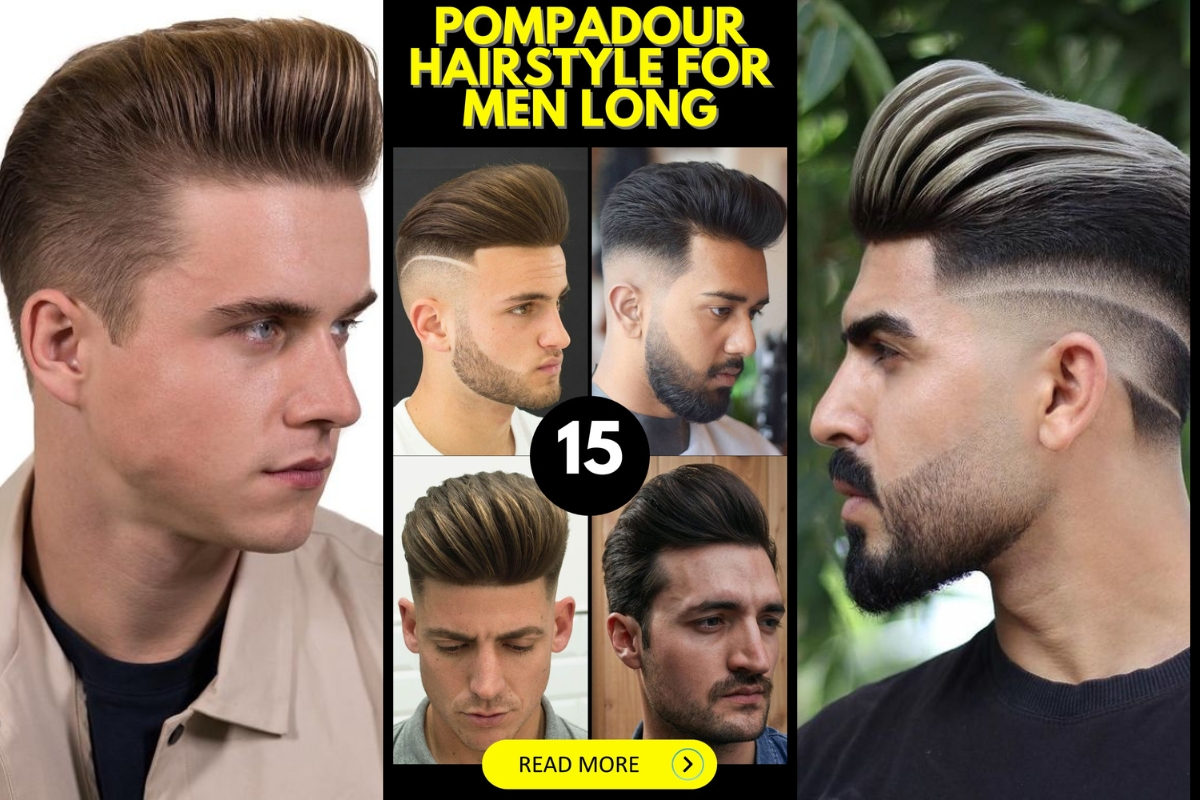 Explore 2024's Top Men's Pompadour Styles with Fades and Undercuts