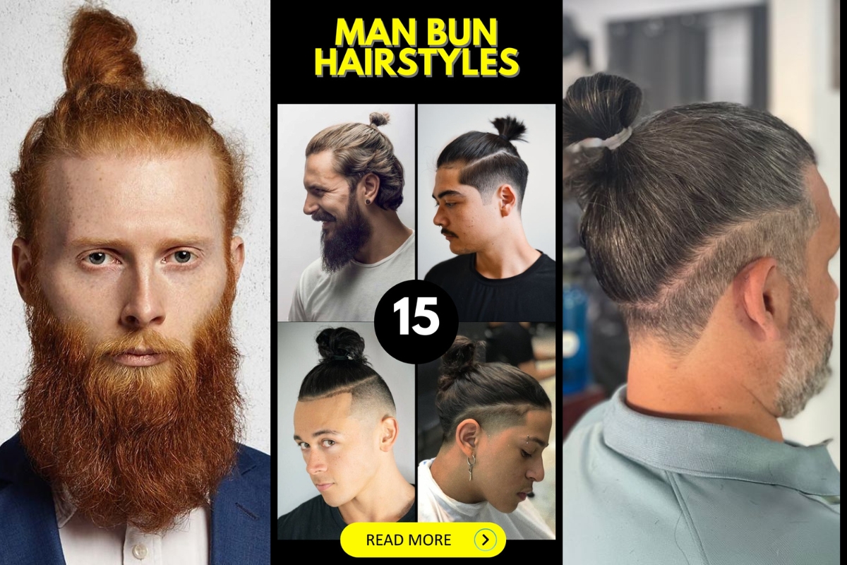 Men's Bundle Styles: From Viking haircuts to modern top knots 15 ideas ...